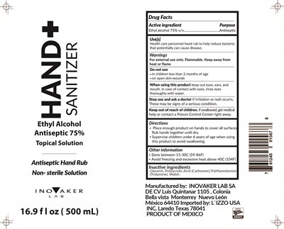 Hand Sanitizer (Rhand Sanitizer Ethyl 169 Flozrfh1148)